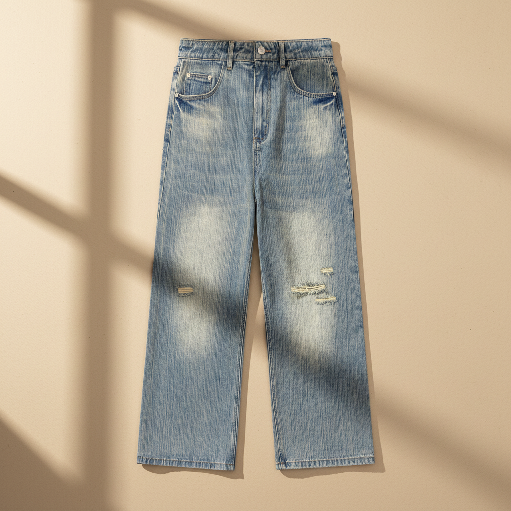 North Wear Distressed Denim Jeans