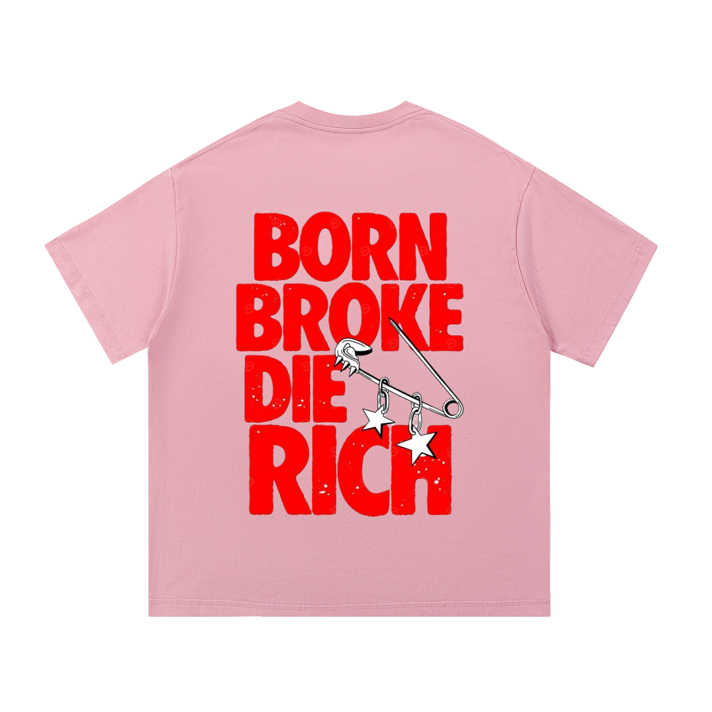 NORTH WEAR BORN BROKE DIE RICH TEE