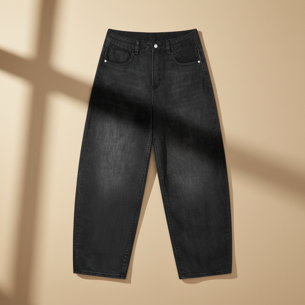 North Wear Barrel Leg Jeans