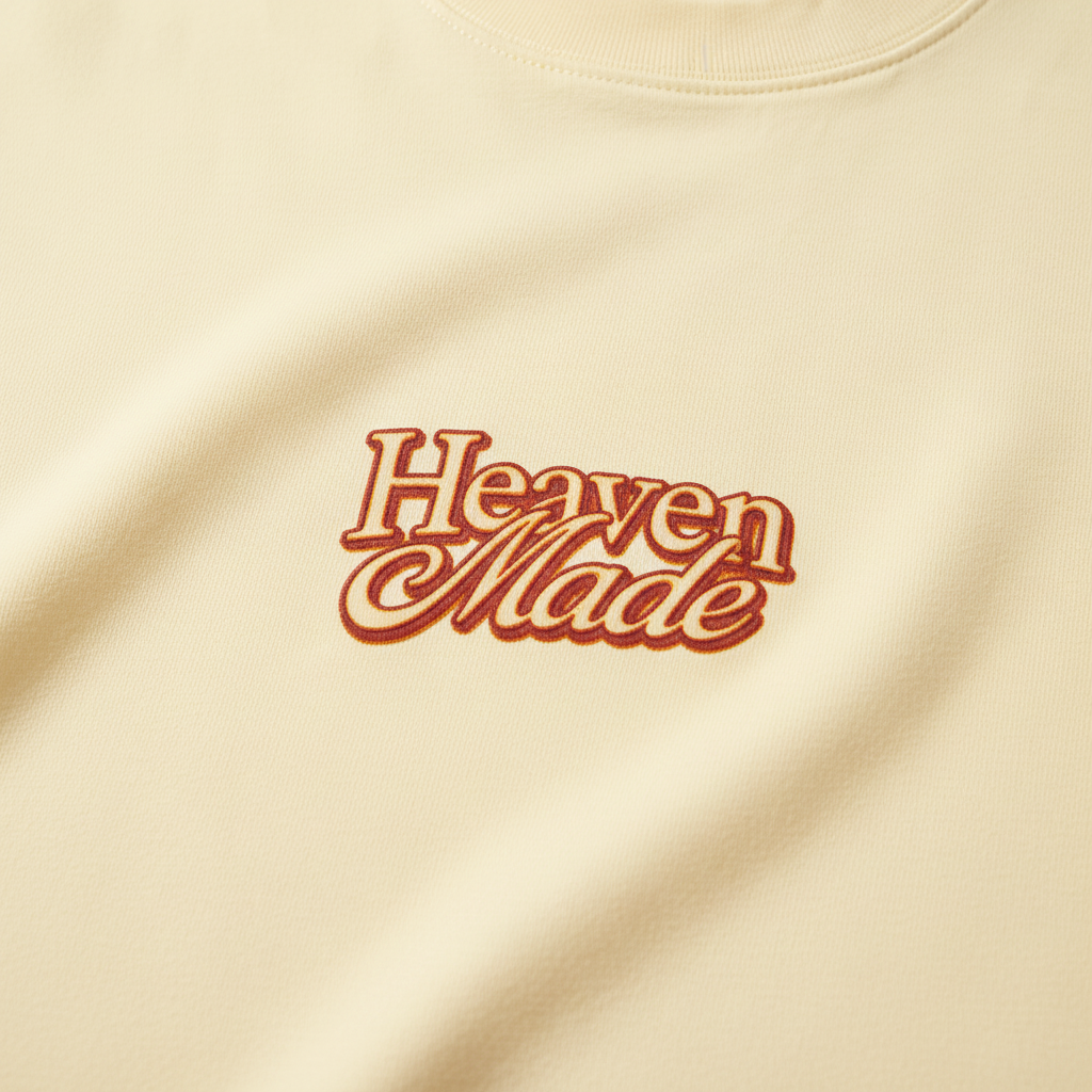 North wear Heaven Made Tee