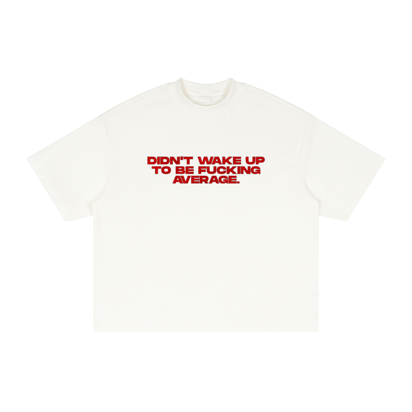 North Wear Waffle Washed Boxy T-Shirt