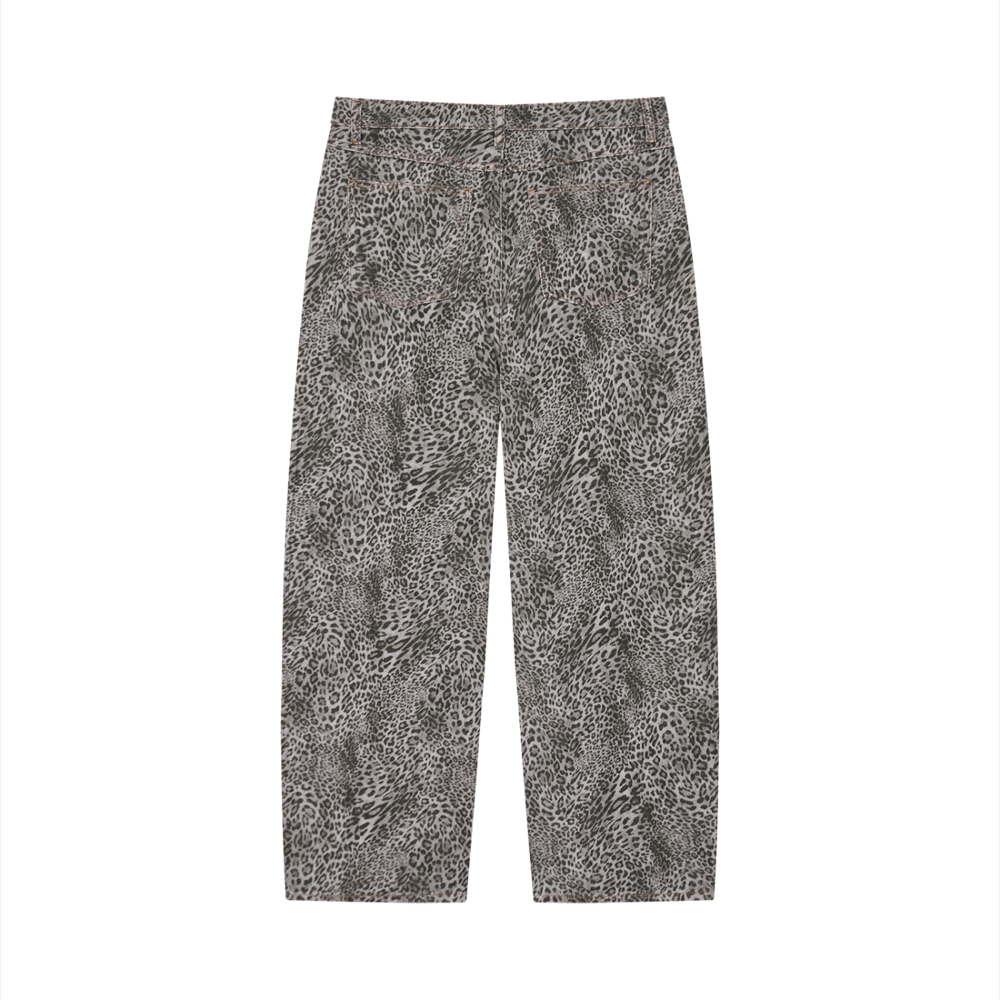 North Wear Leopard Wide Leg Jeans