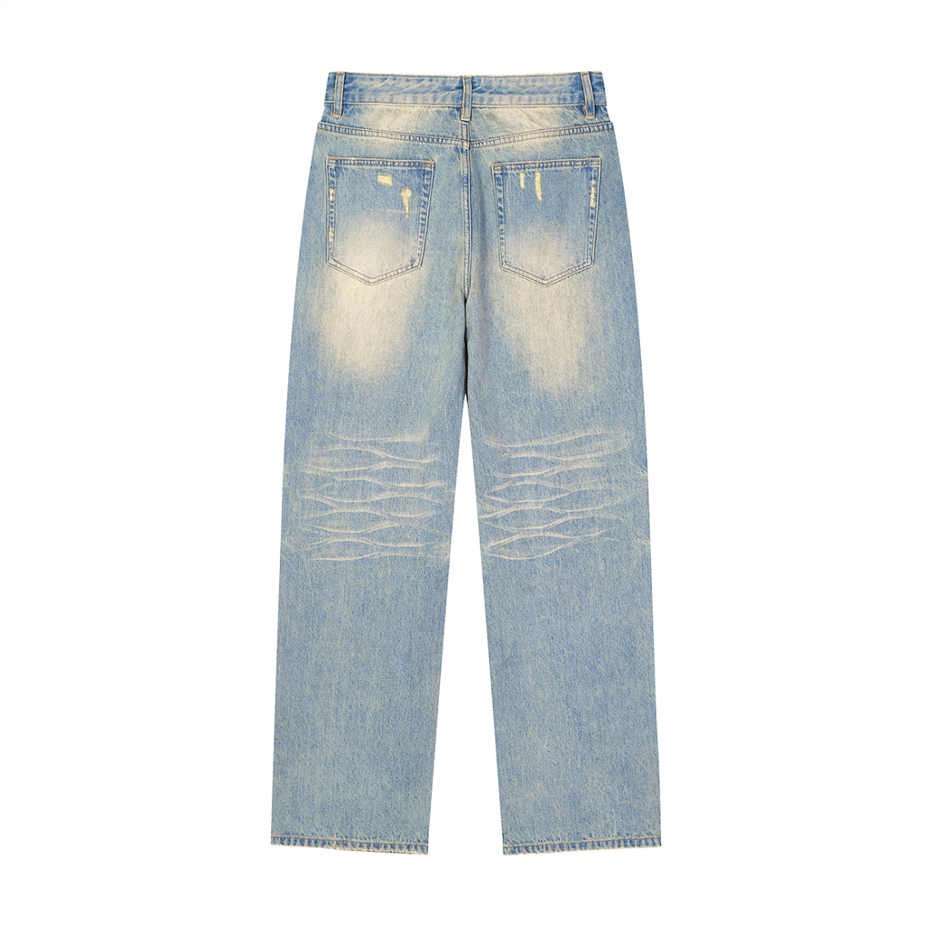 North Wear Hem Denim Jeans