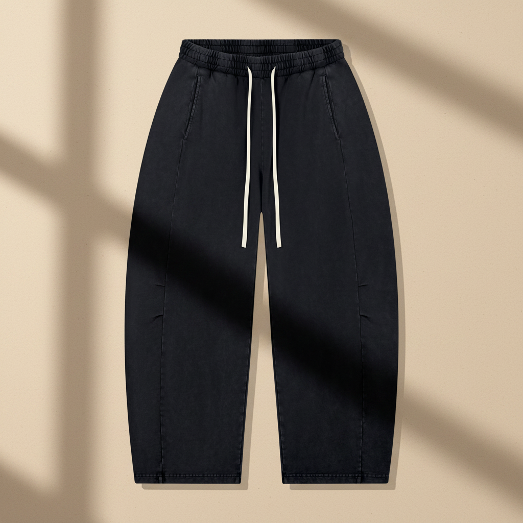 North Wear Barrel Leg Pants