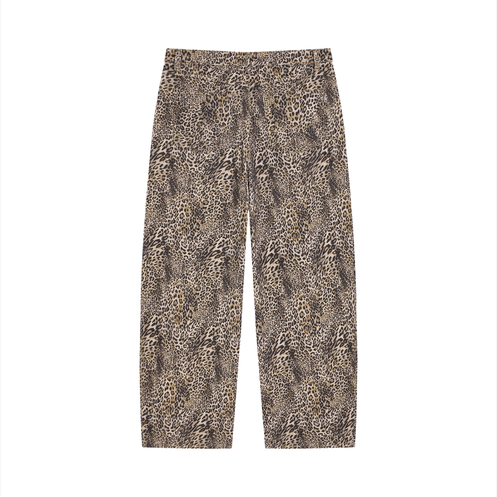 North Wear Leopard Wide Leg Jeans