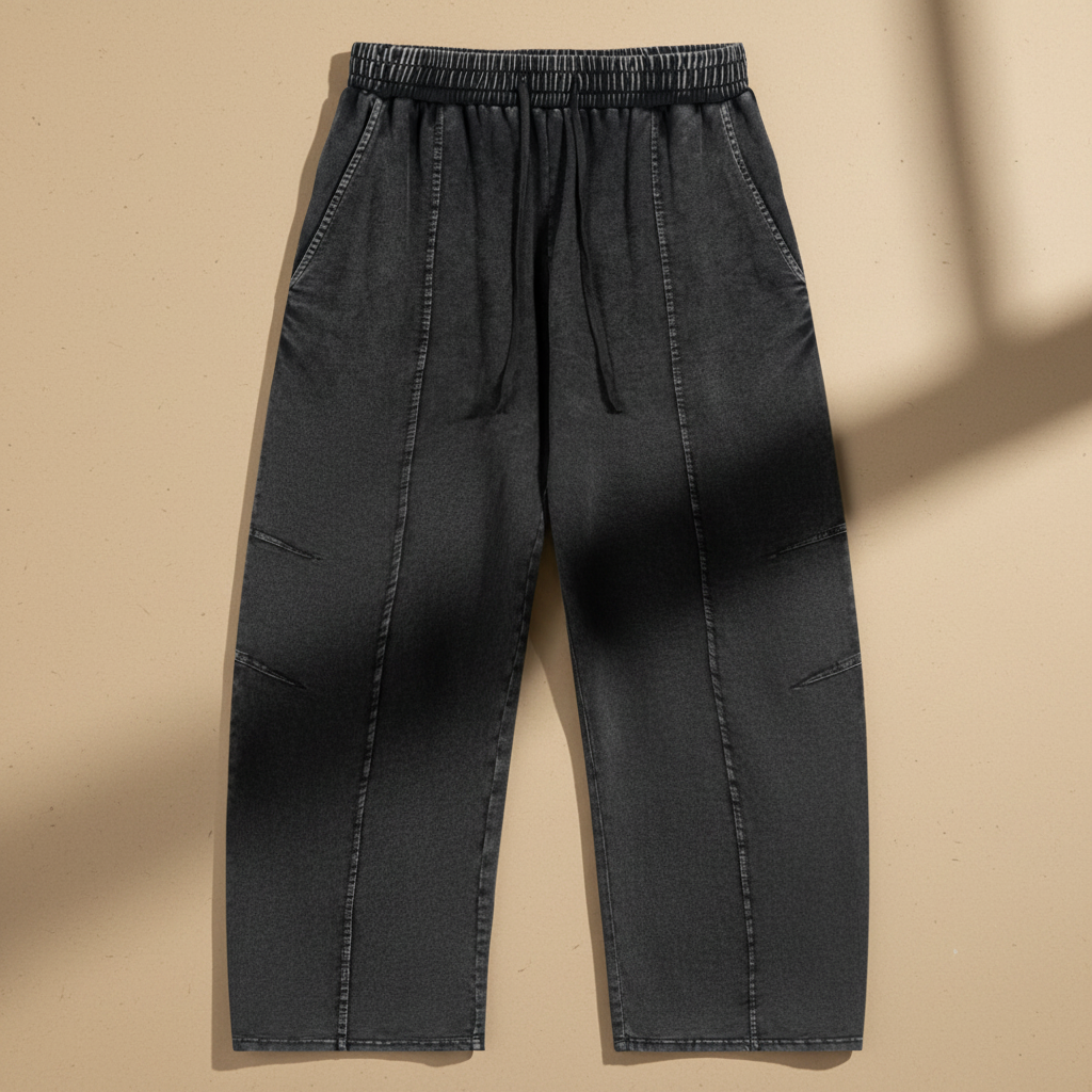 North Wear Drawstring Cotton Pants